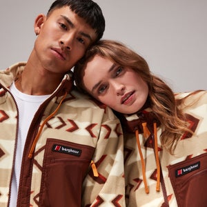 Unisex Ascent 91 Fleece Jacket - Natural/Brown