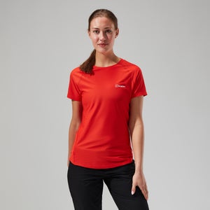 Women's 24/7 Tech Super Stretch Crew Tee - Orange