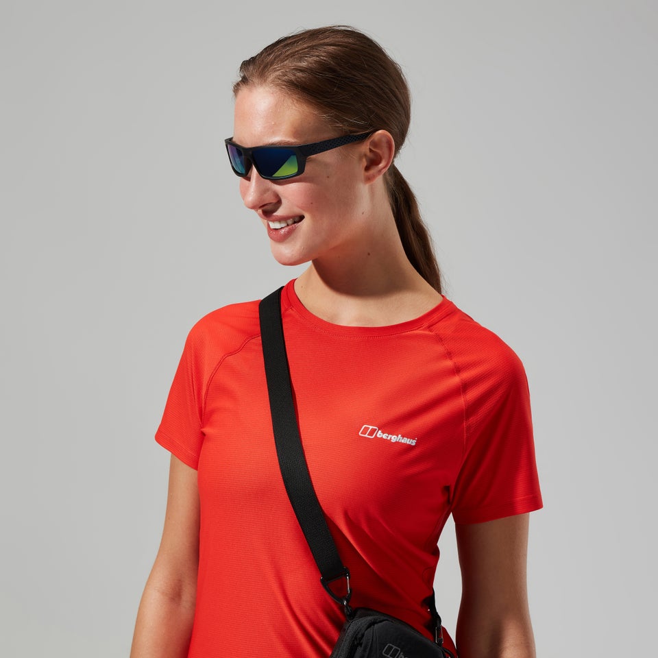 Women's 24/7 Tech Super Stretch Crew Tee - Orange