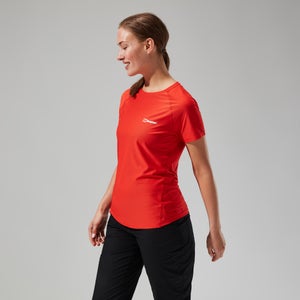 Women's 24/7 Tech Super Stretch Crew Tee - Orange
