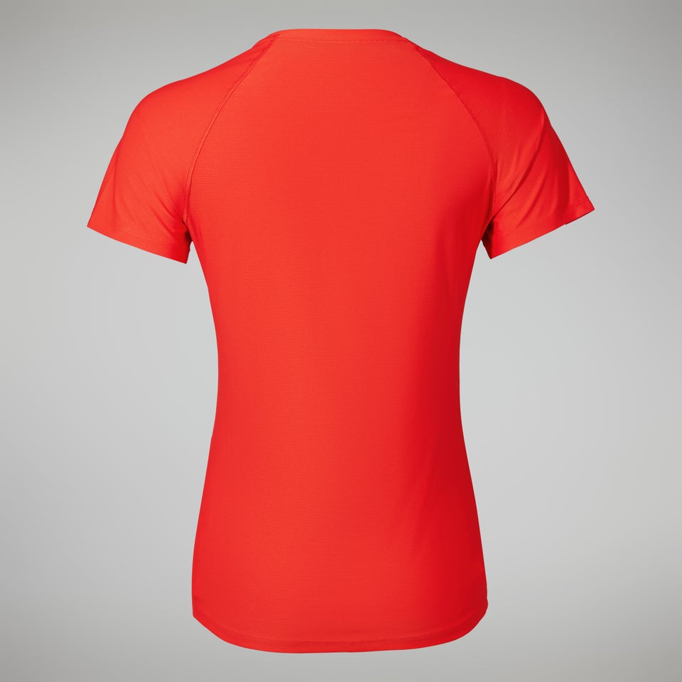 Women's 24/7 Tech Super Stretch Crew Tee - Orange