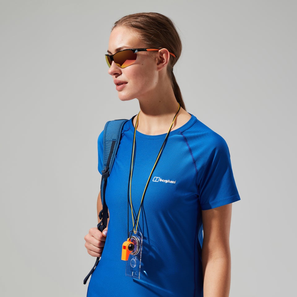 Women's 24/7 Tech Super Stretch Crew Tee - Blue