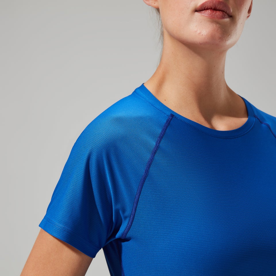 Women's 24/7 Tech Super Stretch Crew Tee - Blue