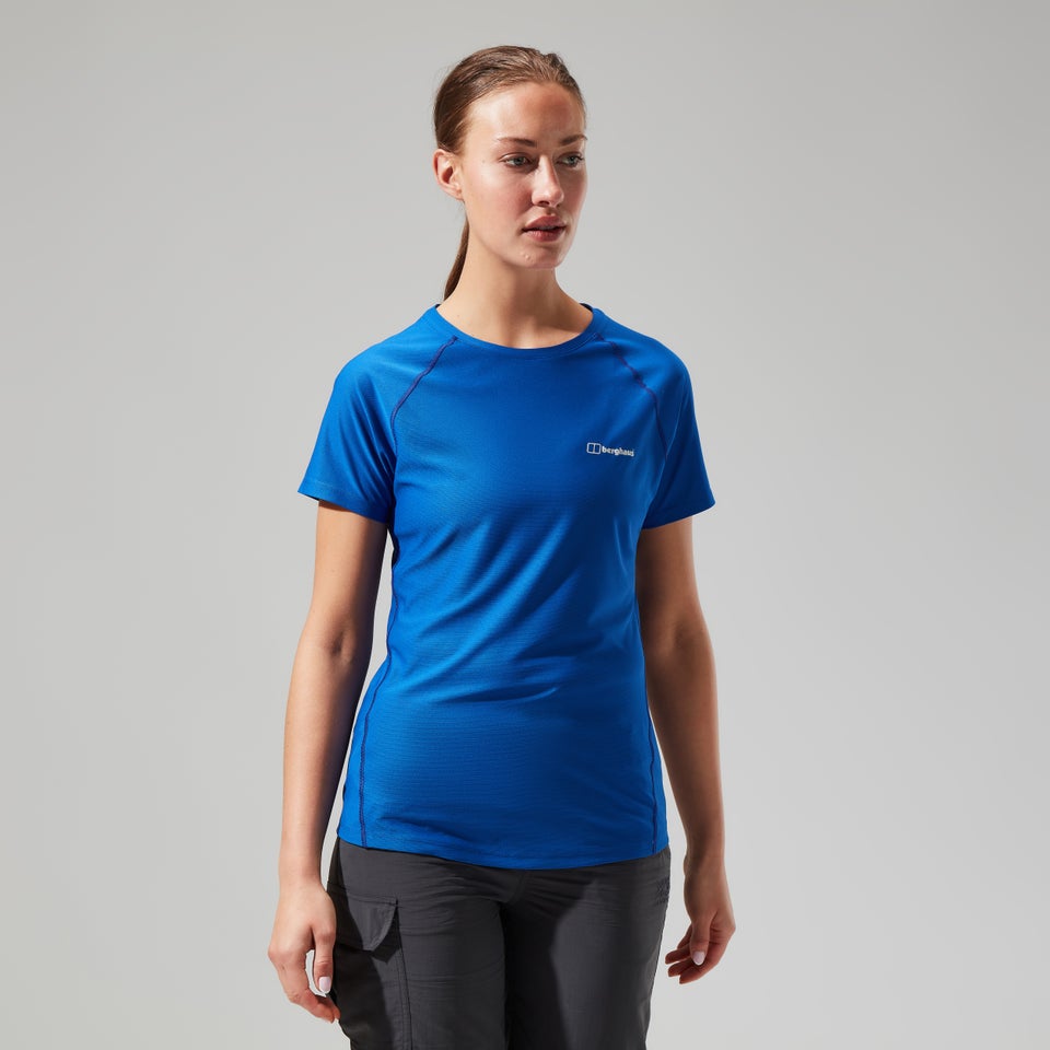 Women's 24/7 Tech Super Stretch Crew Tee - Blue