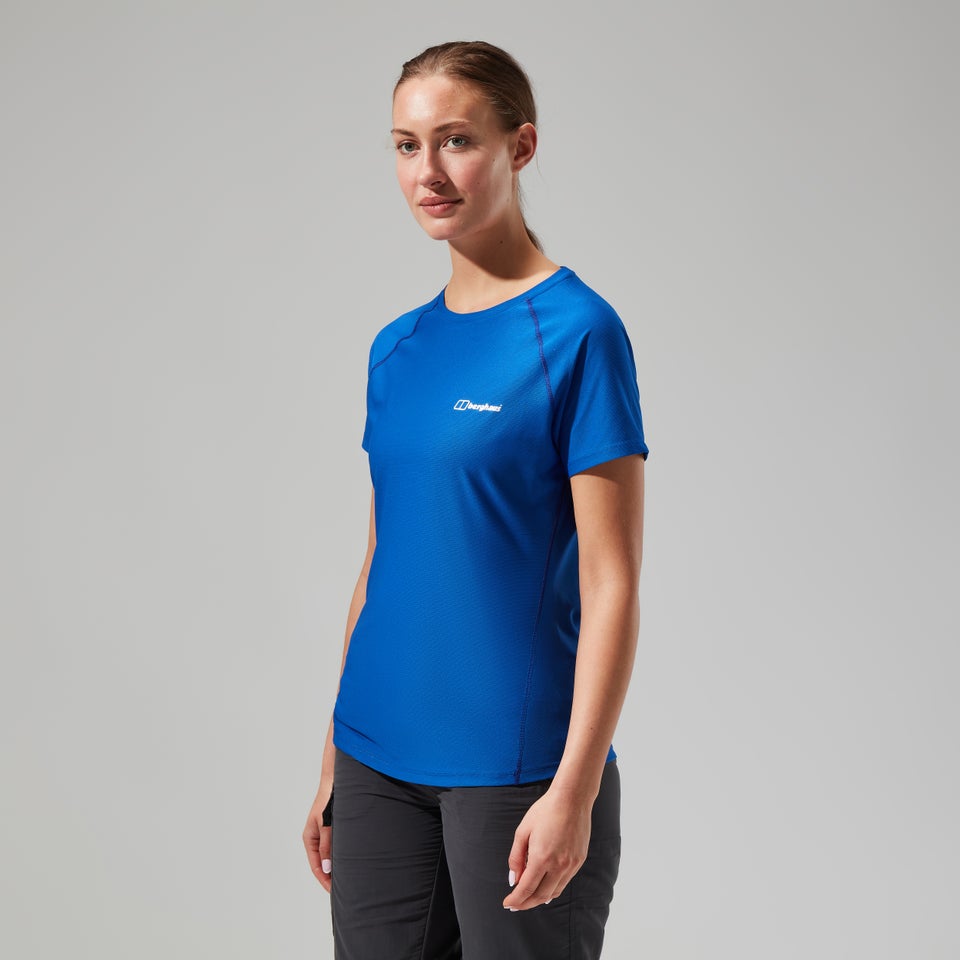 Women's 24/7 Tech Super Stretch Crew Tee - Blue