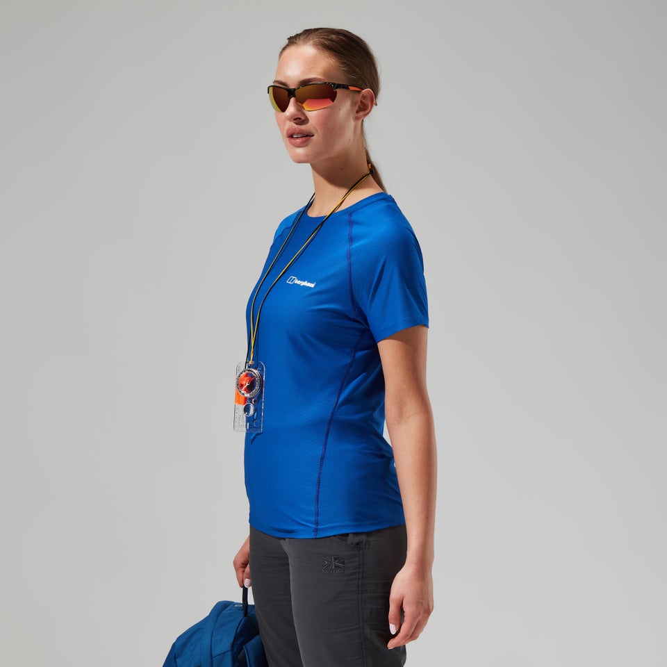 Women's 24/7 Tech Super Stretch Crew Tee - Blue