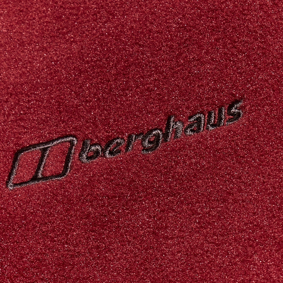 Men's Prism Polartec Hooded Jacket - Dark Red