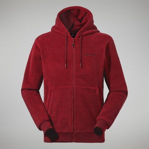 Men's Prism Polartec Hooded Jacket - Dark Red