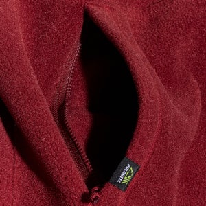 Men's Prism Polartec Hooded Jacket - Dark Red