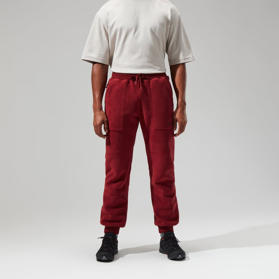 Prism Polartec Hose für Herren - Dunkelrot