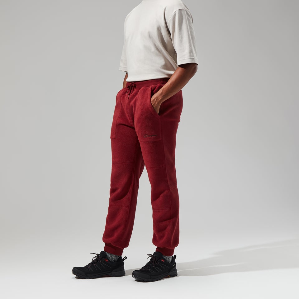 Prism Polartec Hose für Herren - Dunkelrot