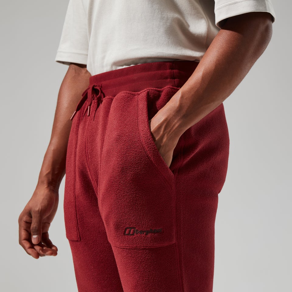 Prism Polartec Hose für Herren - Dunkelrot