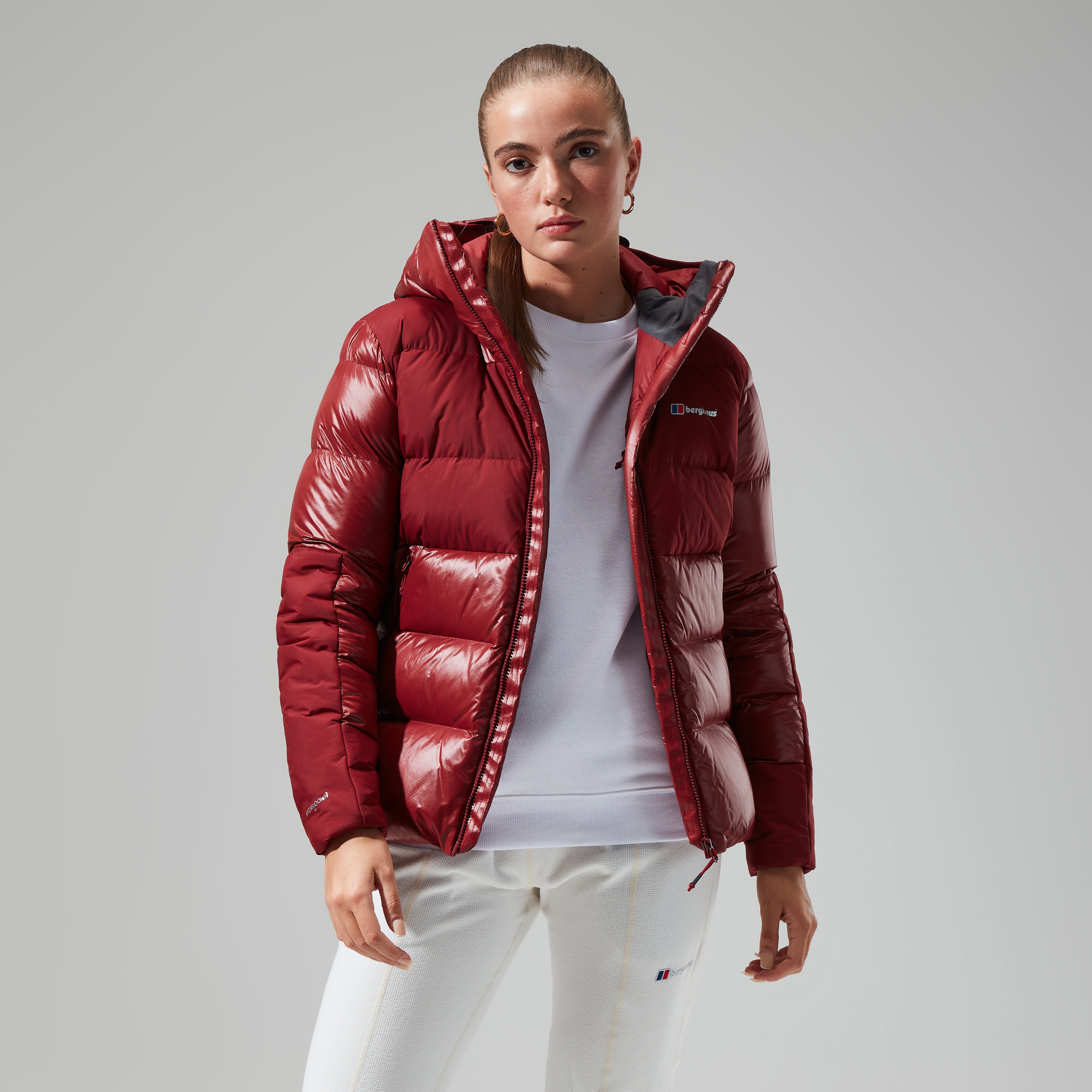Women's Arkos Reflect Down Jacket - Dark Red