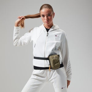 Women's Belleview Fleece Hooded Jacket - Natural