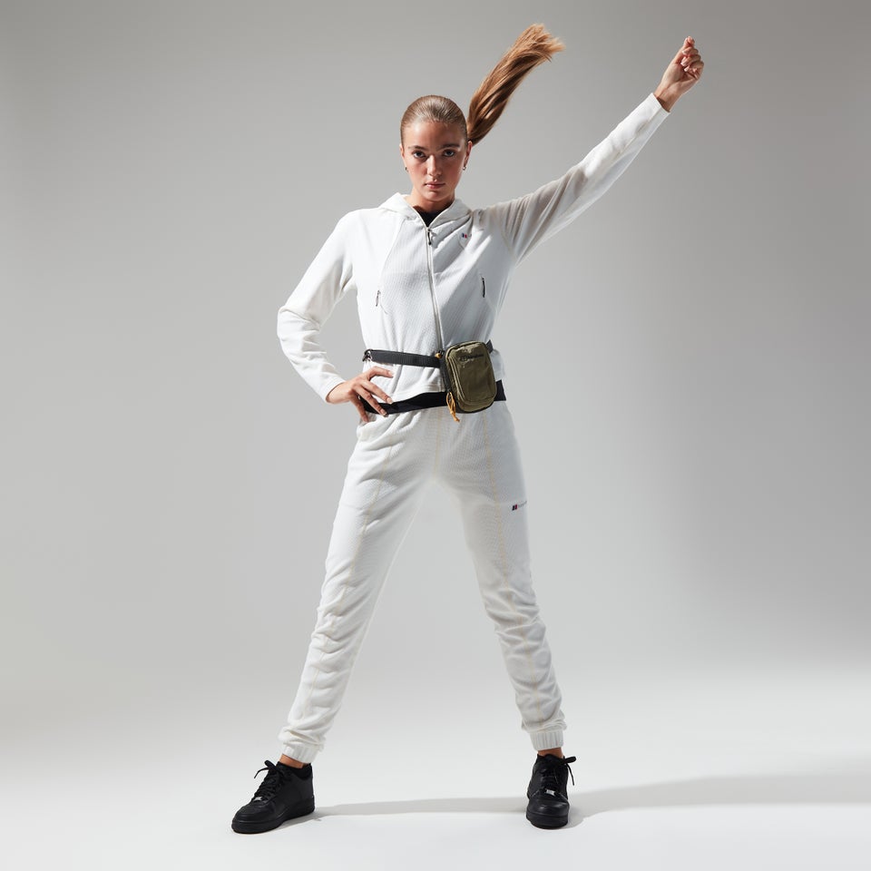 Women's Belleview Fleece Hooded Jacket - Natural