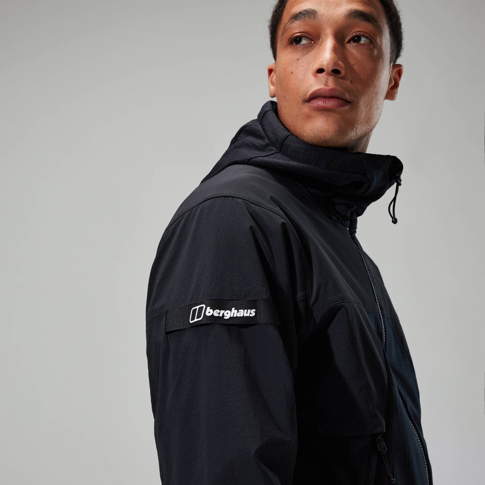 Benwell Hooded Jacken für Herren - Schwarz