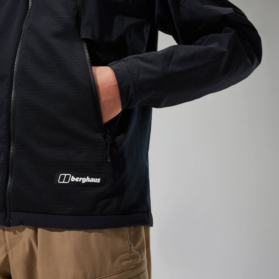 Benwell Hooded Jacken für Herren - Schwarz