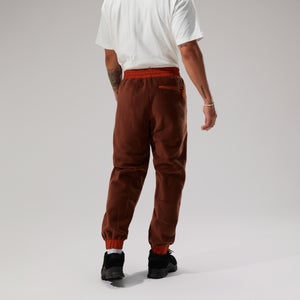 Unisex Oversized Fleece Pant - Dark Brown/Brown