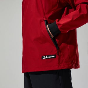 Men's Fenham Gore-Tex Softshell Crew - Dark red