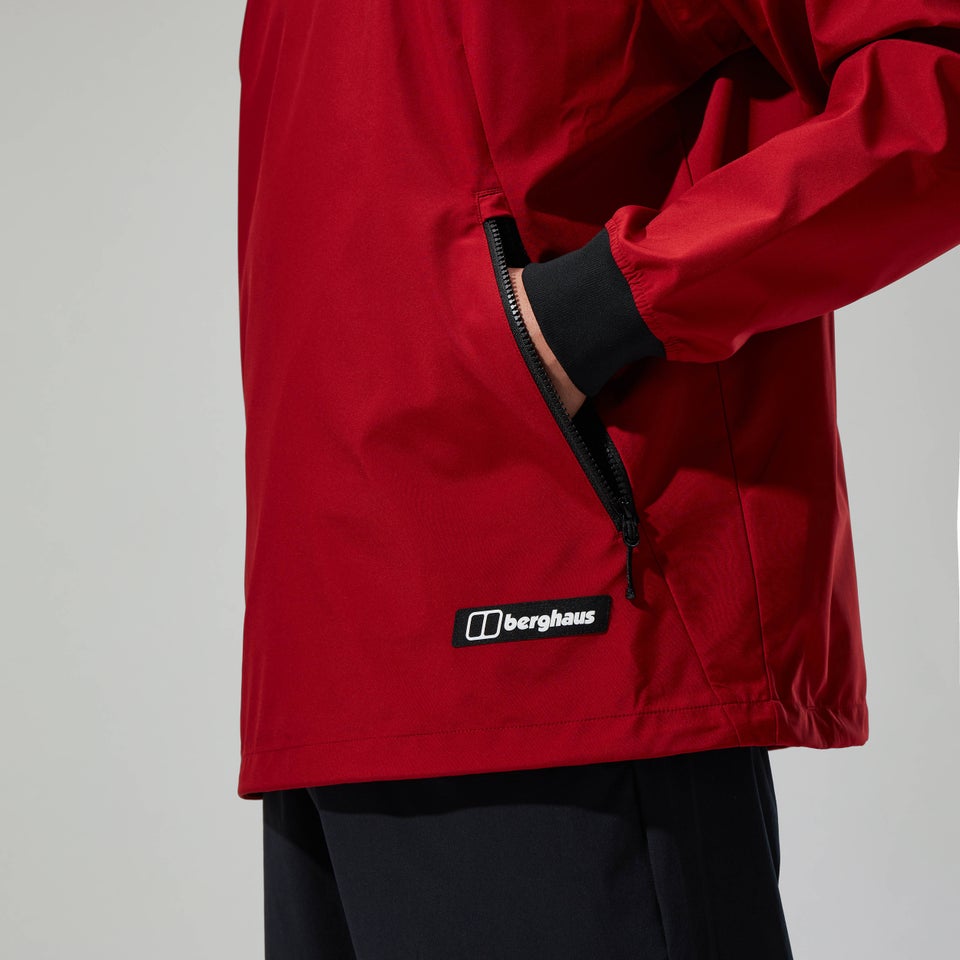 Men's Fenham Gore-Tex Softshell Crew - Dark red