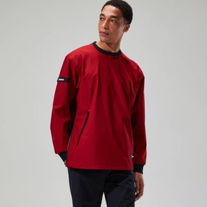 Men's Fenham Gore-Tex Softshell Crew - Dark red