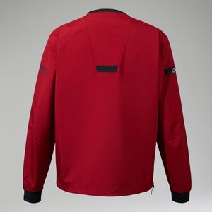 Men's Fenham Gore-Tex Softshell Crew - Dark red