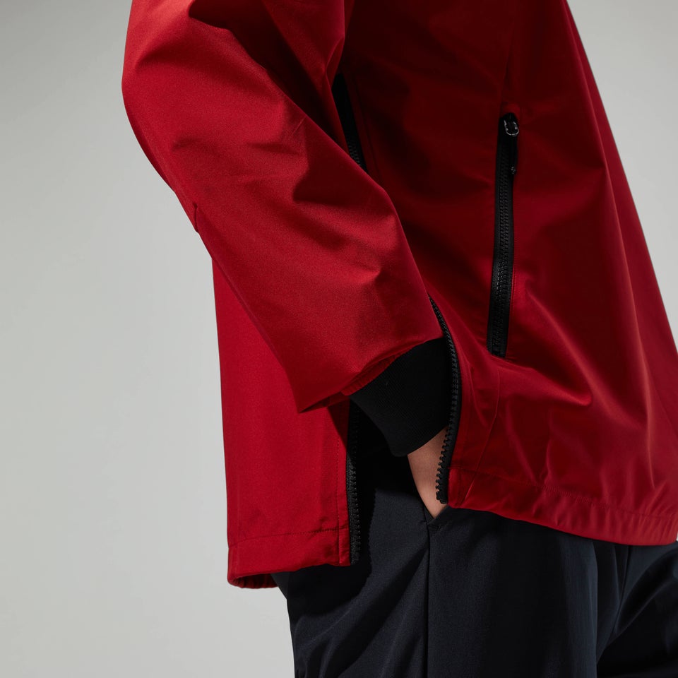 Men's Fenham Gore-Tex Softshell Crew - Dark red