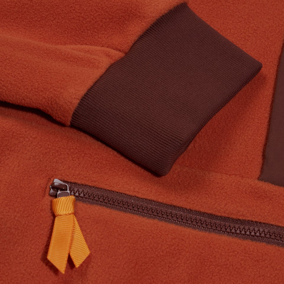 Unisex Polarplus Crew Fleece - Brown/Dark Brown