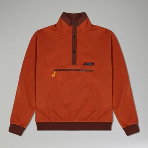 Unisex Polarplus Crew Fleece - Brown/Dark Brown