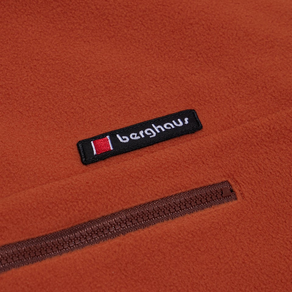 Unisex Polarplus Crew Fleece - Brown/Dark Brown