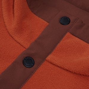 Unisex Polarplus Crew Fleece - Brown/Dark Brown