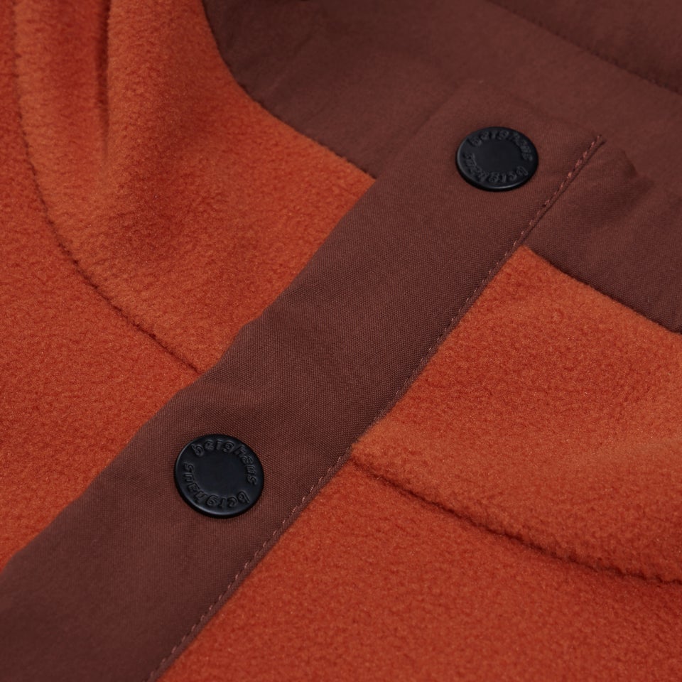 Unisex Polarplus Crew Fleece - Brown/Dark Brown