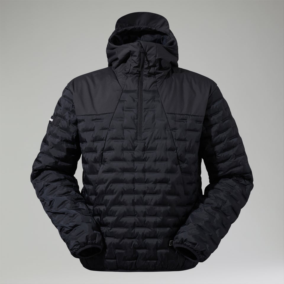 Men's Jesmond Insulated Smock Jacket - Black