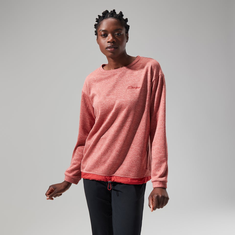 Wynlass Pullover für Damen - Rosa/Rot
