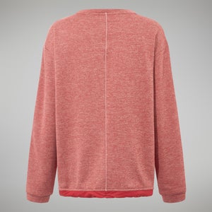 Wynlass Pullover für Damen - Rosa/Rot
