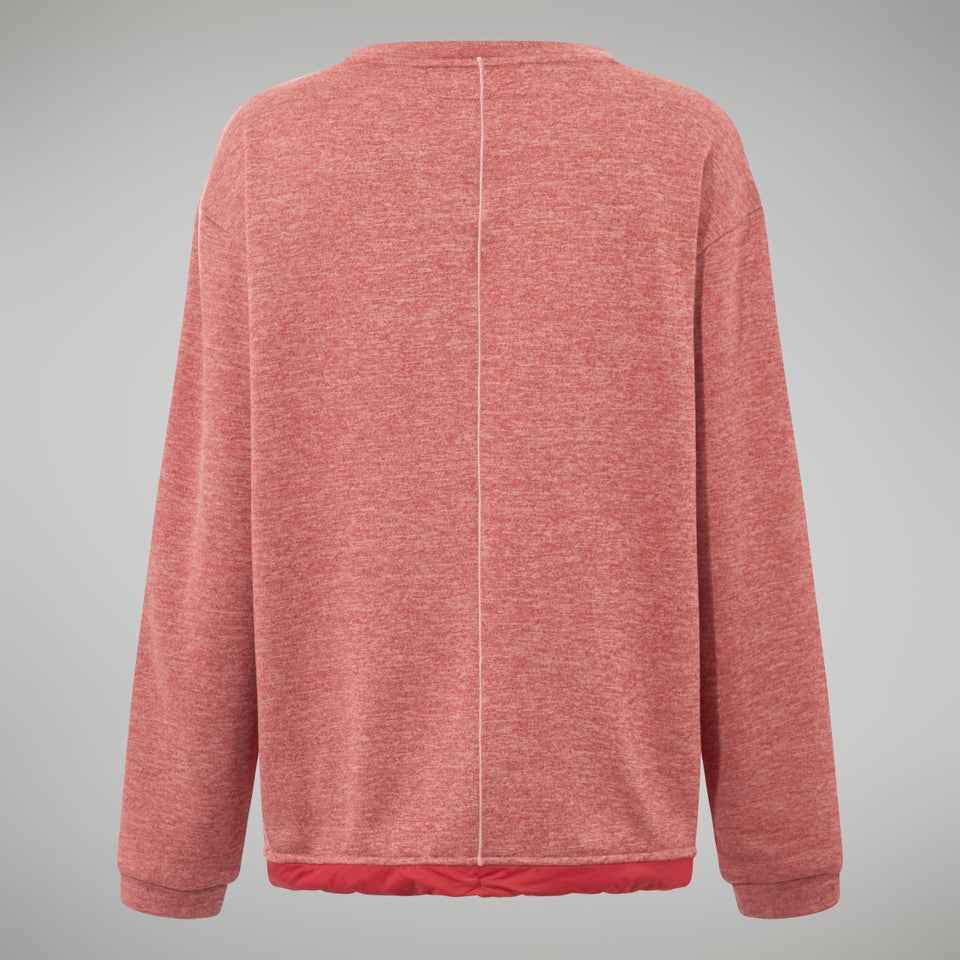 Wynlass Pullover für Damen - Rosa/Rot