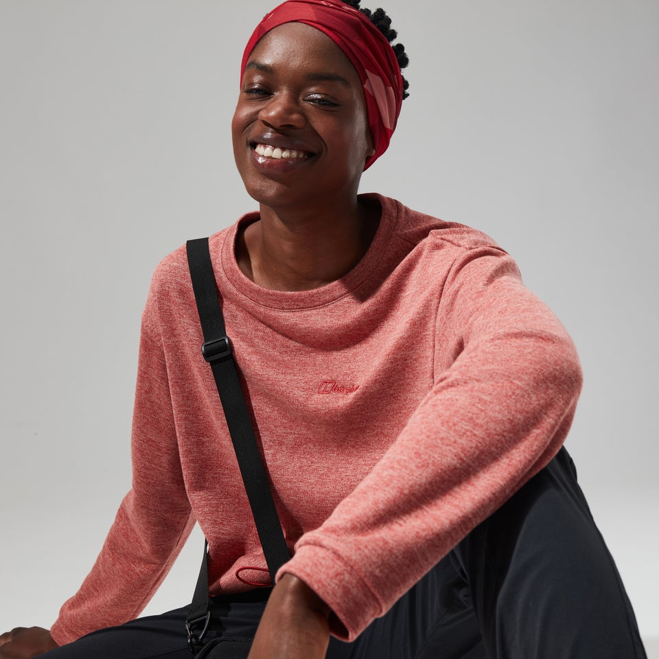 Wynlass Pullover für Damen - Rosa/Rot