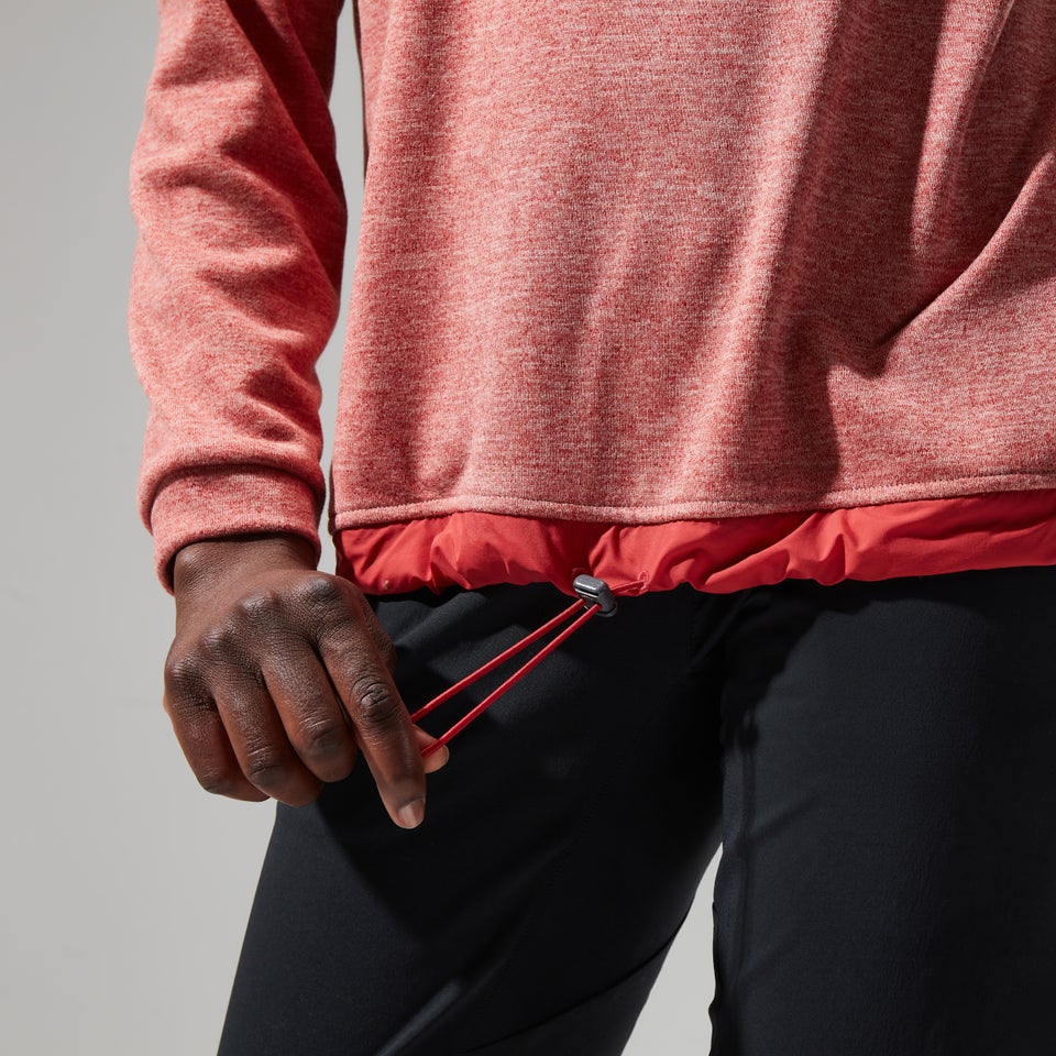 Wynlass Pullover für Damen - Rosa/Rot