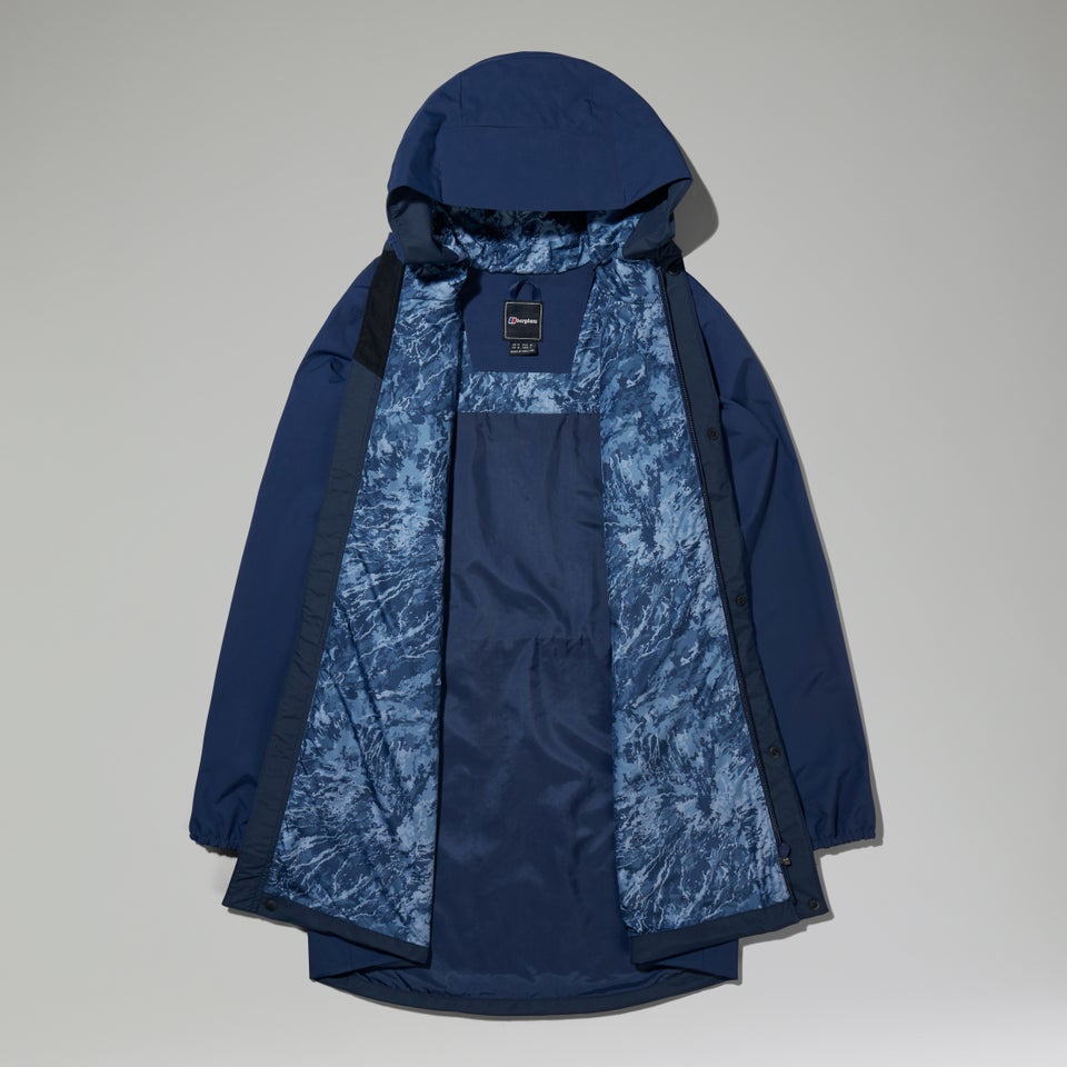 Women's Swirlhow Hooded Jacket - Dark Blue