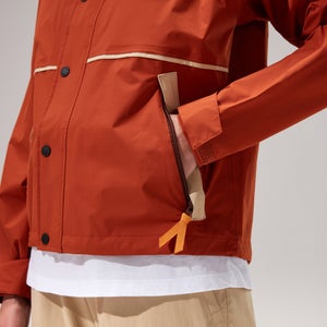 Women's Mayeurvate Waterproof Jacket - Brown/Dark brown