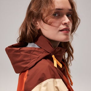 Women's Mayeurvate Waterproof Jacket - Brown/Dark brown