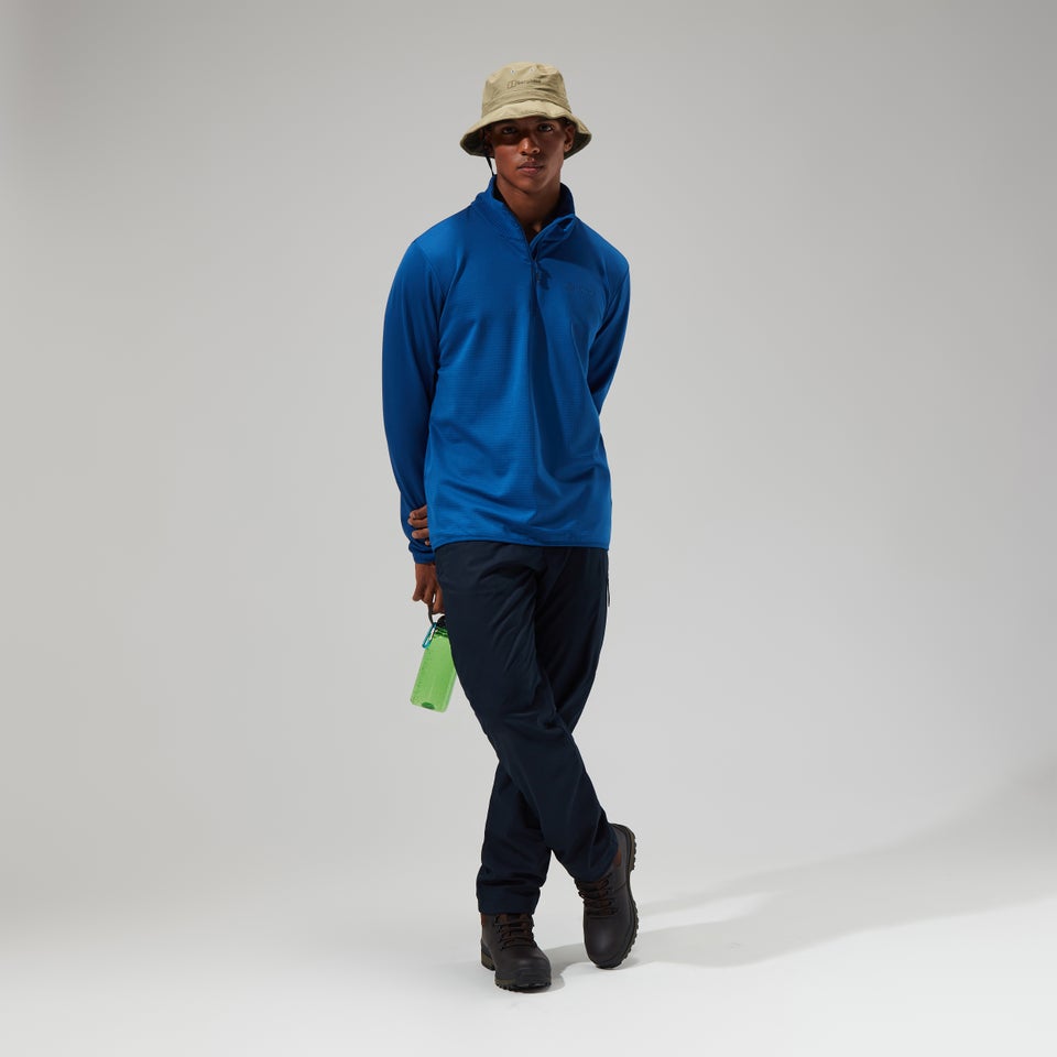 Men's Keppla Half Zip Fleece - Blue