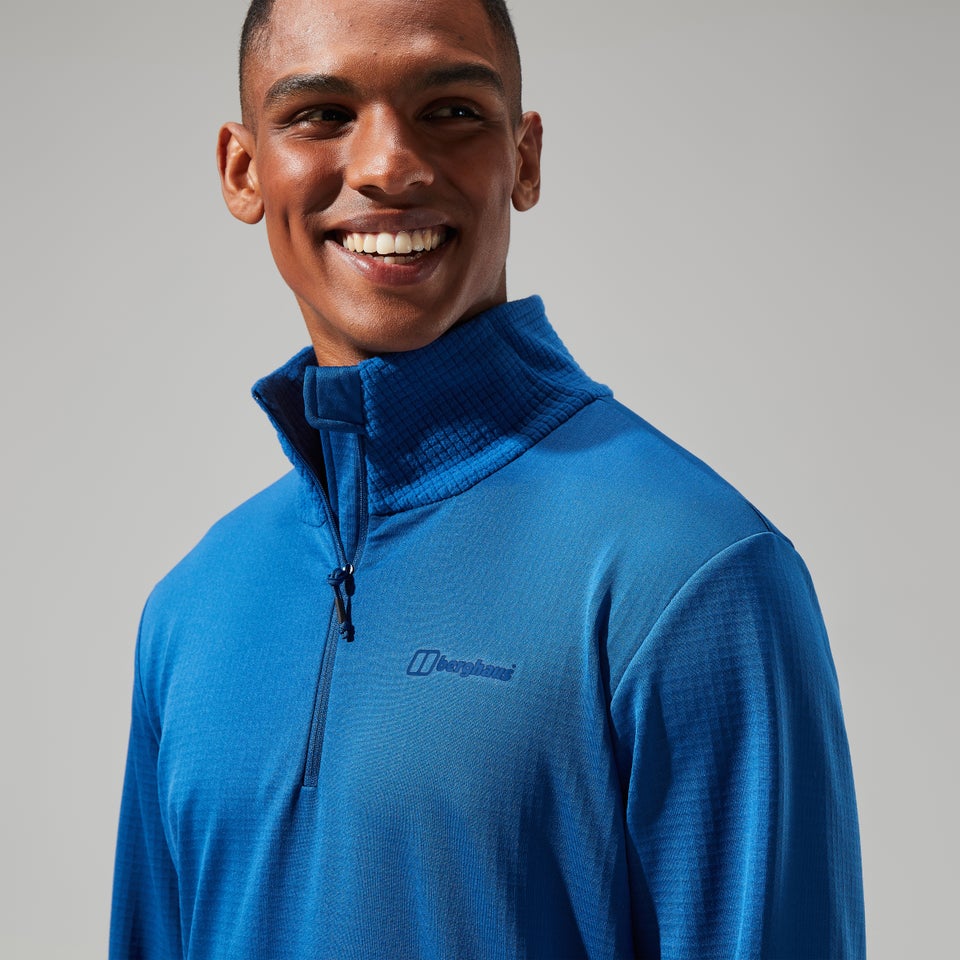 Men's Keppla Half Zip Fleece - Blue