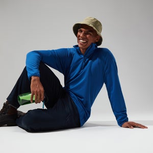 Men's Keppla Half Zip Fleece - Blue
