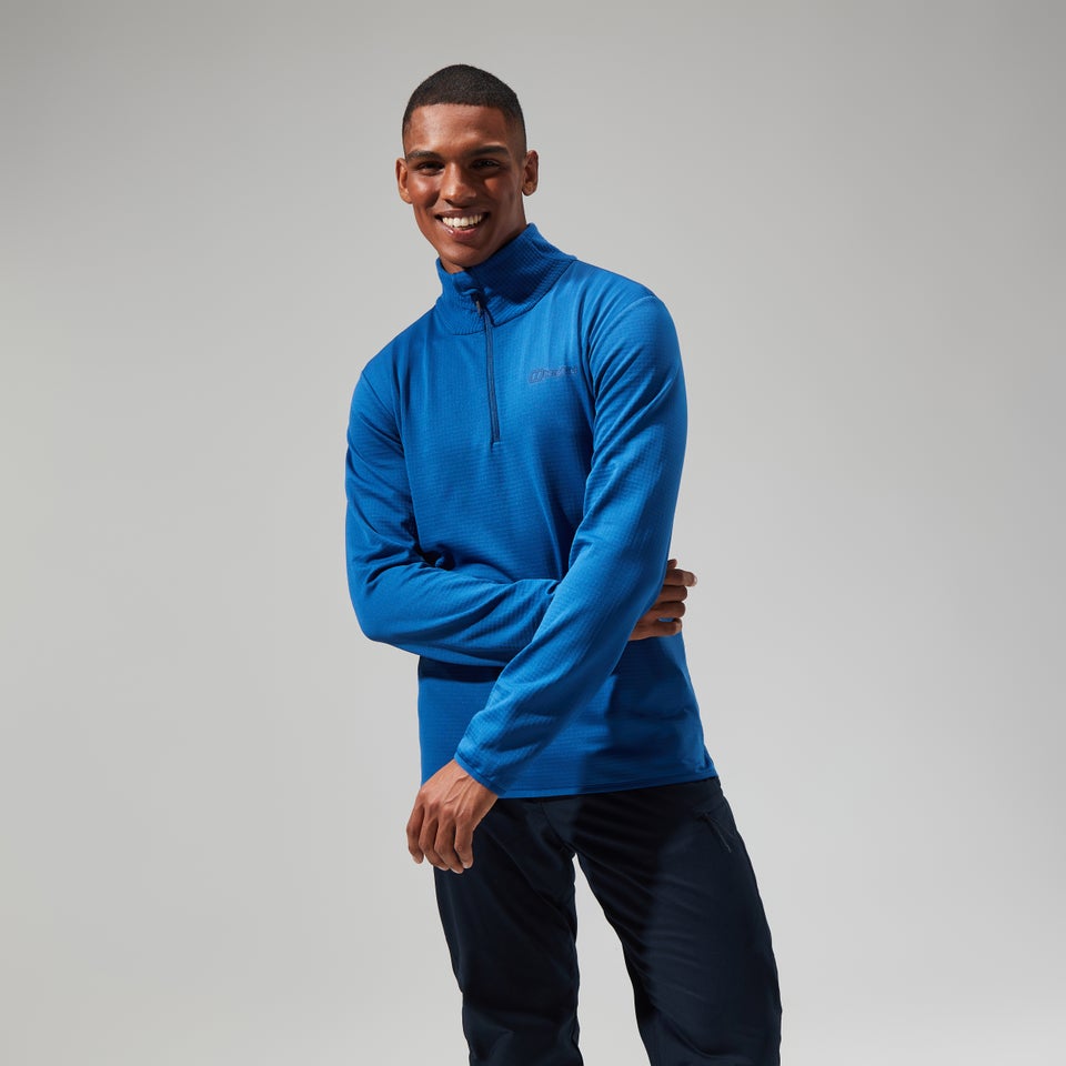 Men's Keppla Half Zip Fleece - Blue