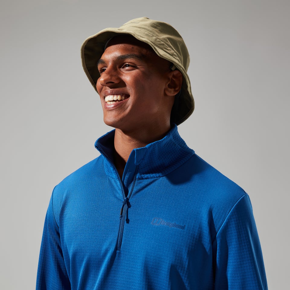 Men's Keppla Half Zip Fleece - Blue