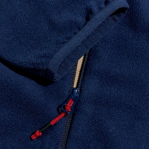 Aslam Micro Fleece für Herren - Dunkelblau/Naturfarben