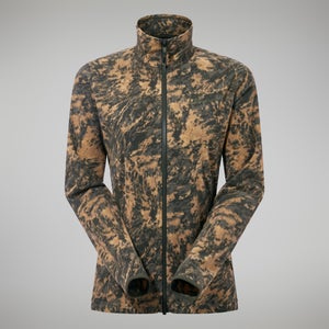 Women's Navala Full Zip Fleece - Green/Dark Green