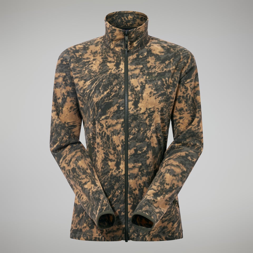 Women's Navala Full Zip Fleece - Green/Dark Green