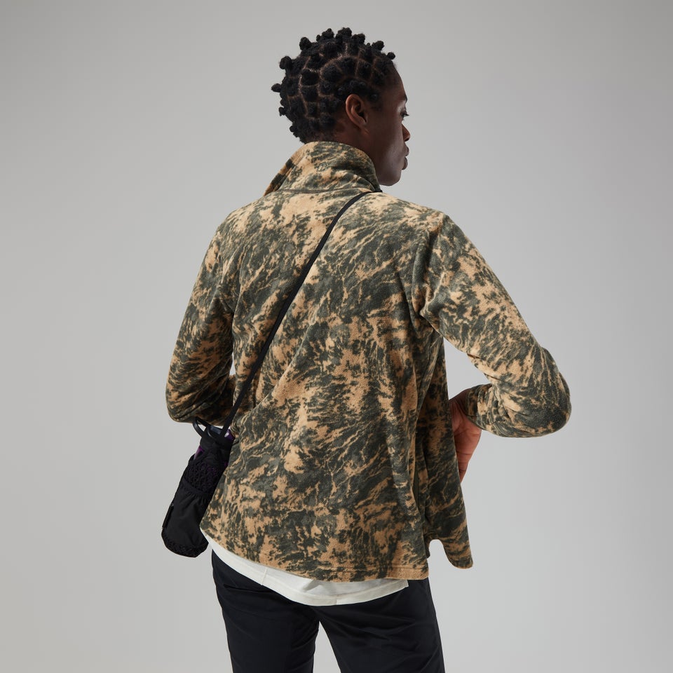 Women's Navala Full Zip Fleece - Green/Dark Green